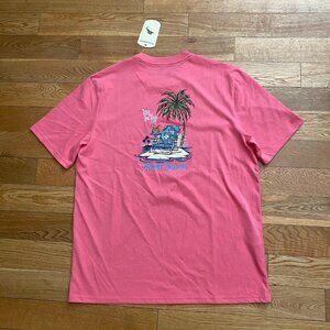 Tommy Bahama Tutti Frutti Graphic Live The Island Life Short Sleeve Tshirt NWT